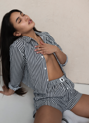 Boxer Classique - Rayure Minuit