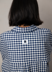 Oversized Shirt - Midnight Check