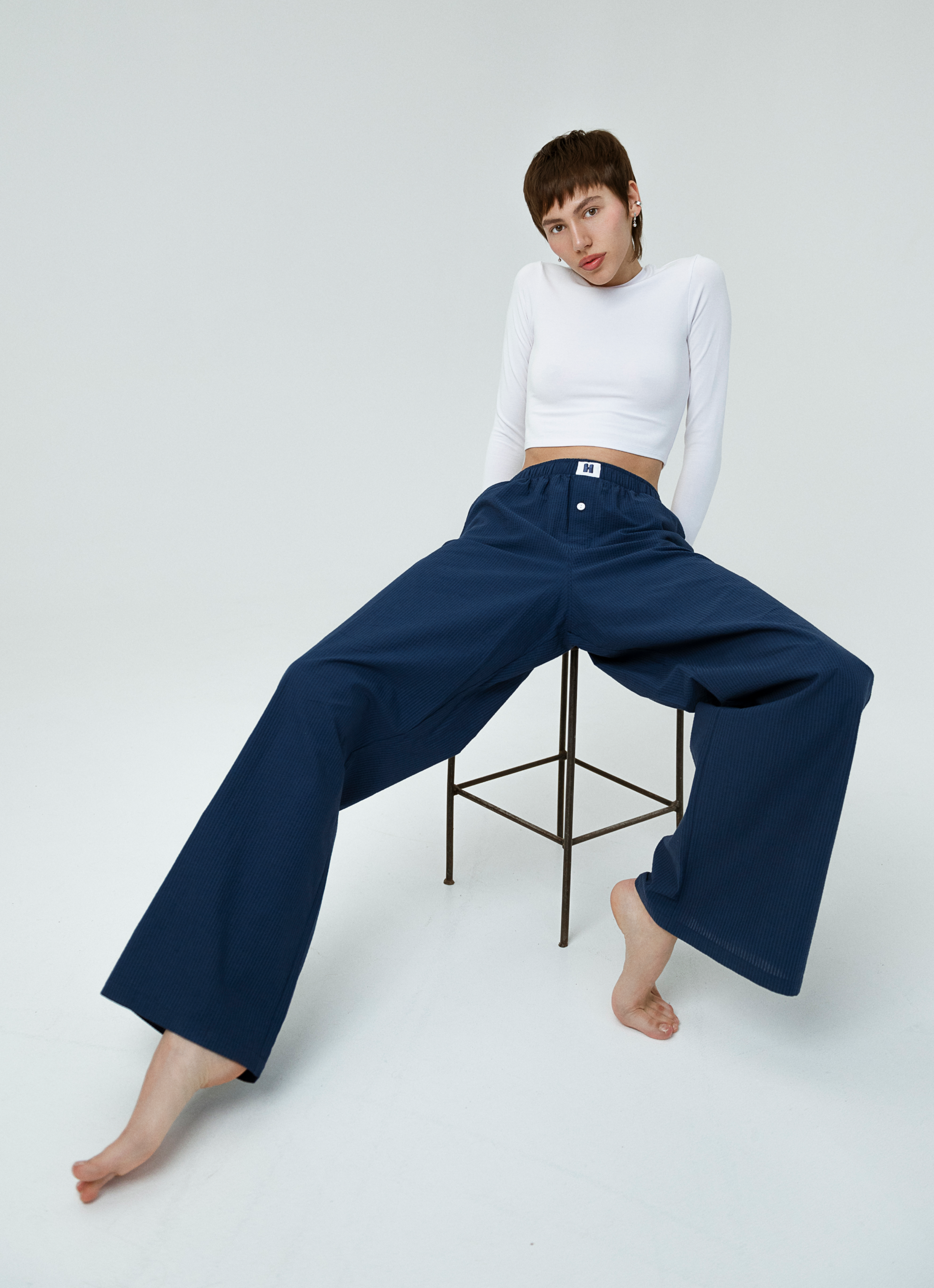 The Classic Long Pant - Navy