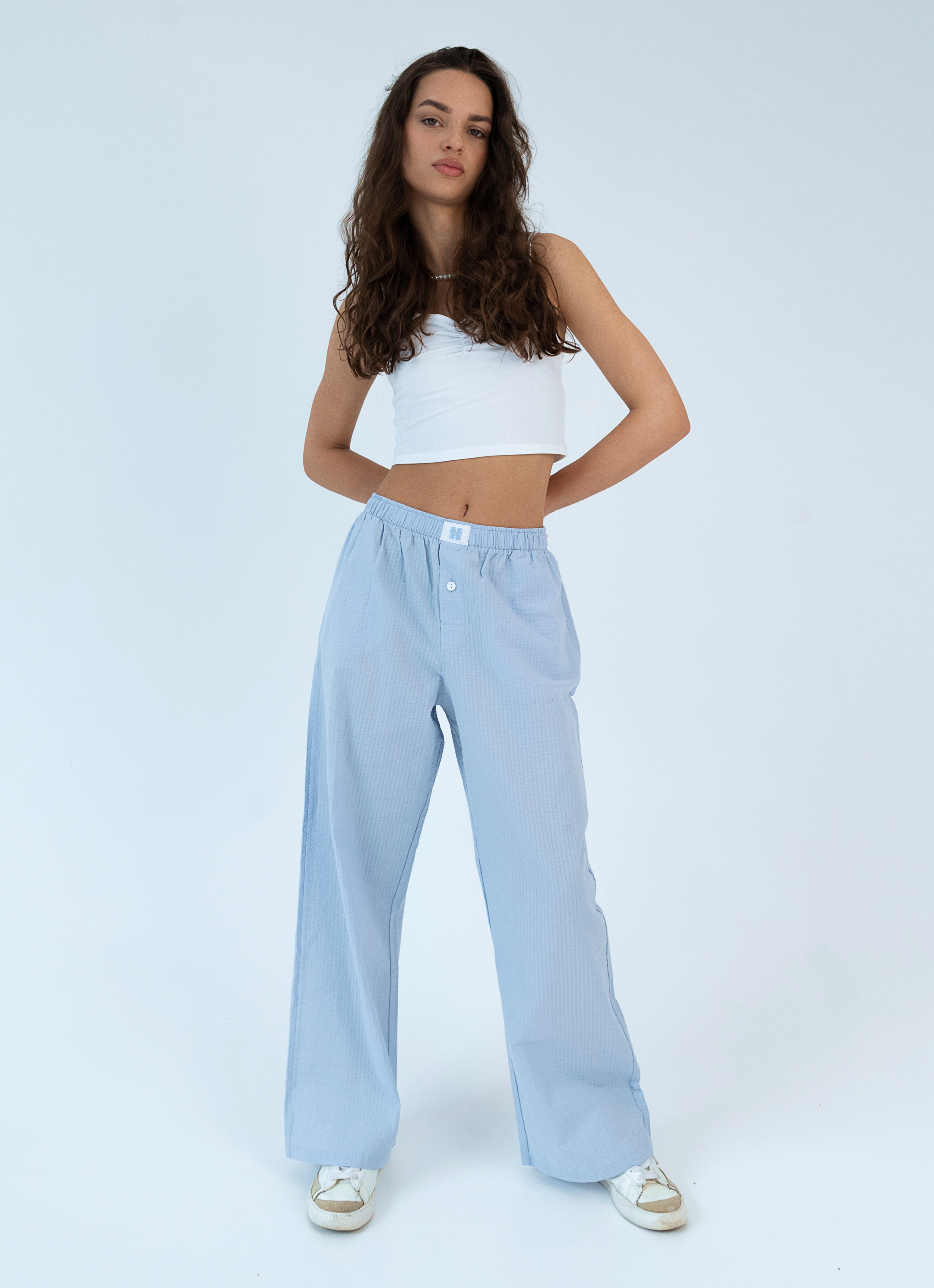 The Classic Long Pant - Powder Blue