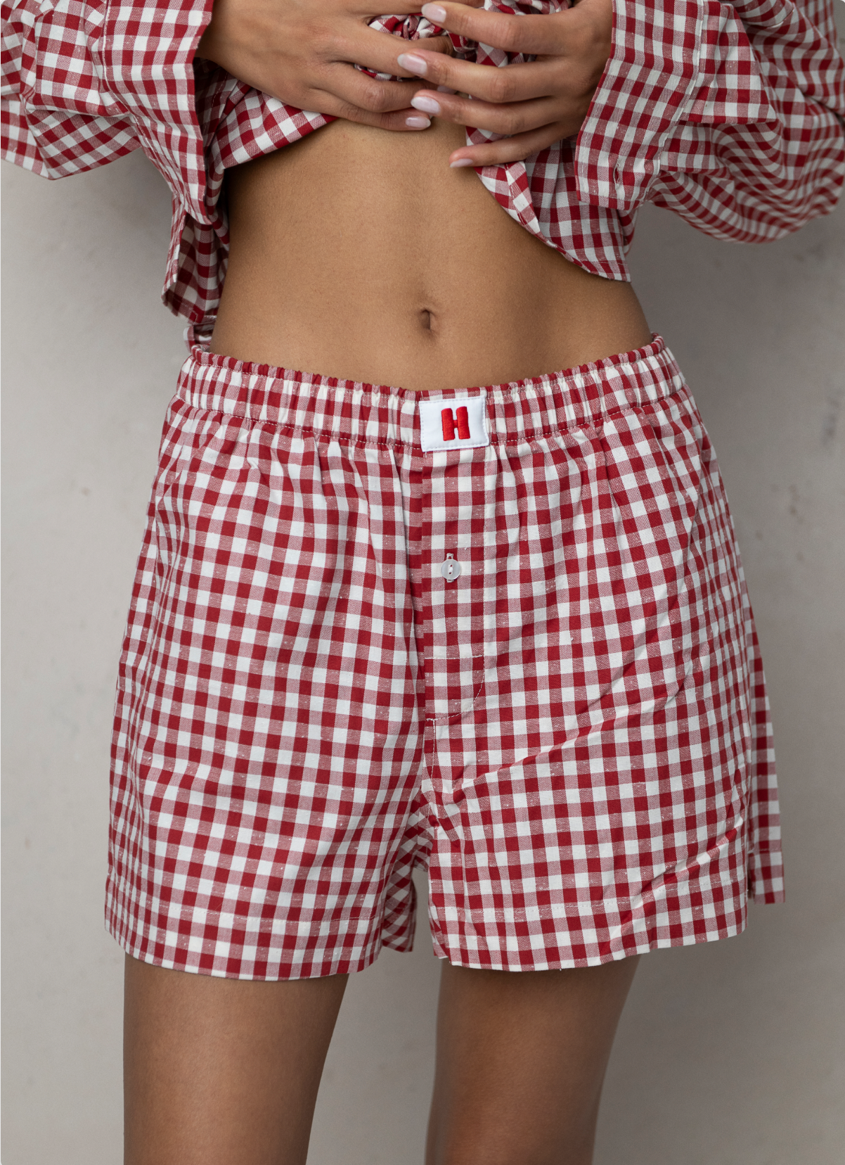The Classic Boxer - Red Check